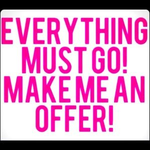 Motivated To Sell All!